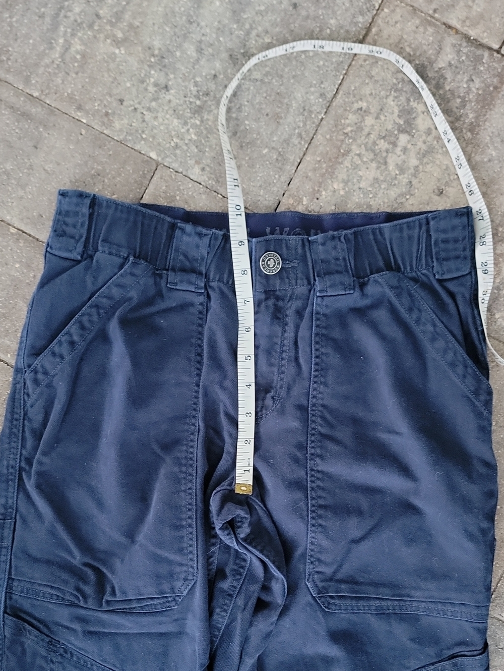 Dovetail Workwear Utility Pants Sz 6 Easy Flexible Waistband Multi Pockets - Picture 6 of 14